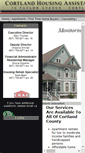 Mobile Screenshot of cortlandhousing.org